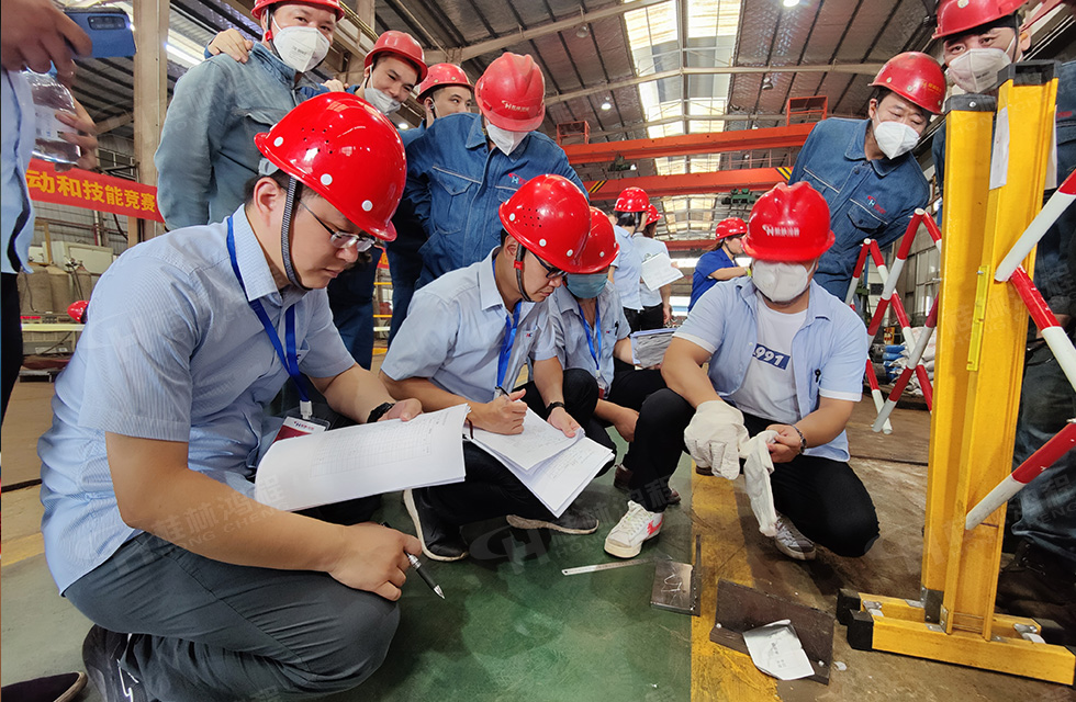 揚(yáng)技能長劍，造鴻程精品|2022年臨桂區(qū)職工勞動(dòng)技能競賽在桂林鴻程舉辦